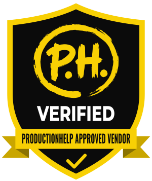 ProductionHelp.io Approved Vendor badge