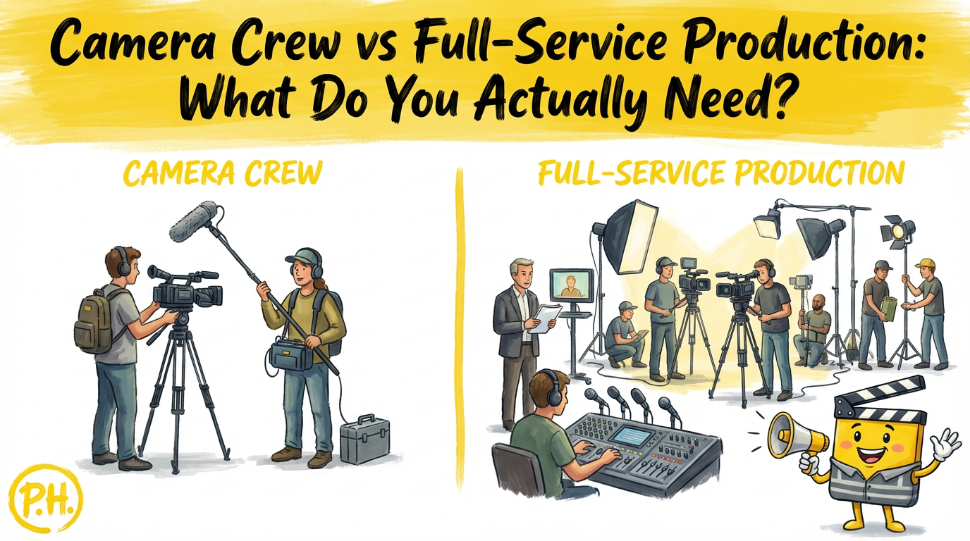 Camera Crew vs Full-Service Production Company