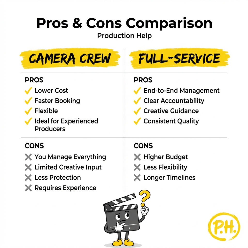 Crew Only vs Full Service Pros and Cons