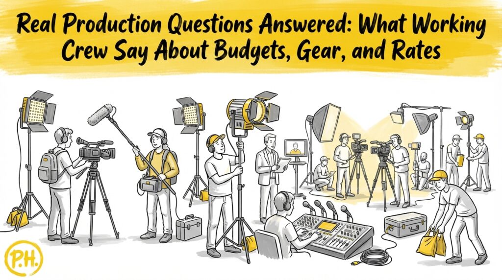 Real Production Questions Answered- What Working Crew Say About Budgets, Gear, and Rates