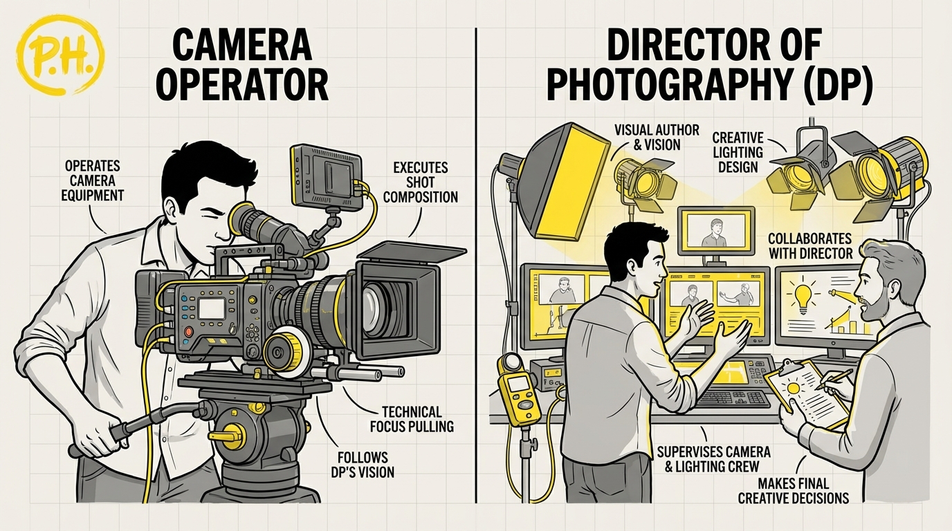 camera operator vs DP