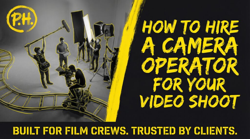 How To Hire A Camera Operator For Your Video Shoot — ProductionHelp.io