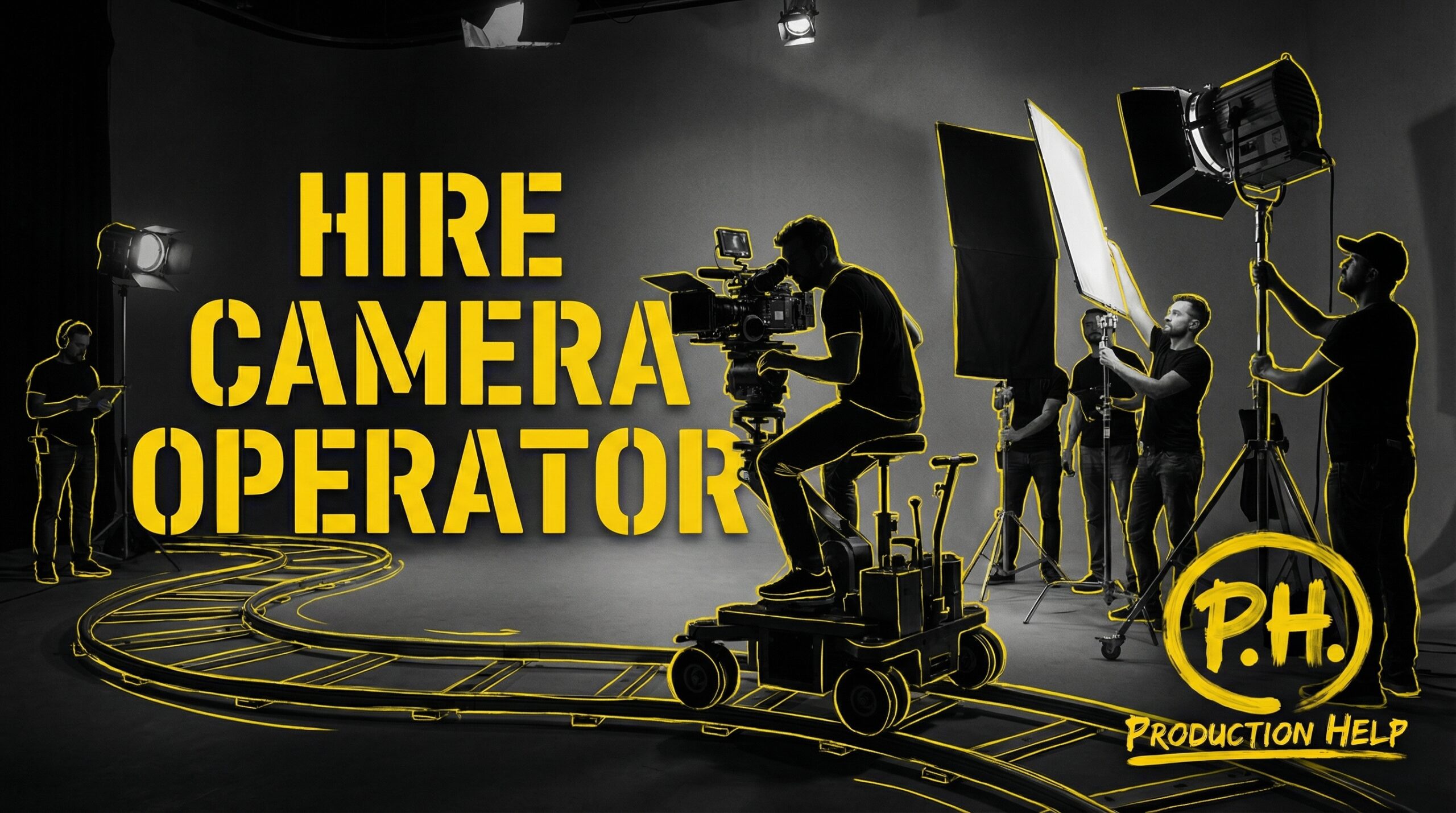Video production crew on set — ProductionHelp.io